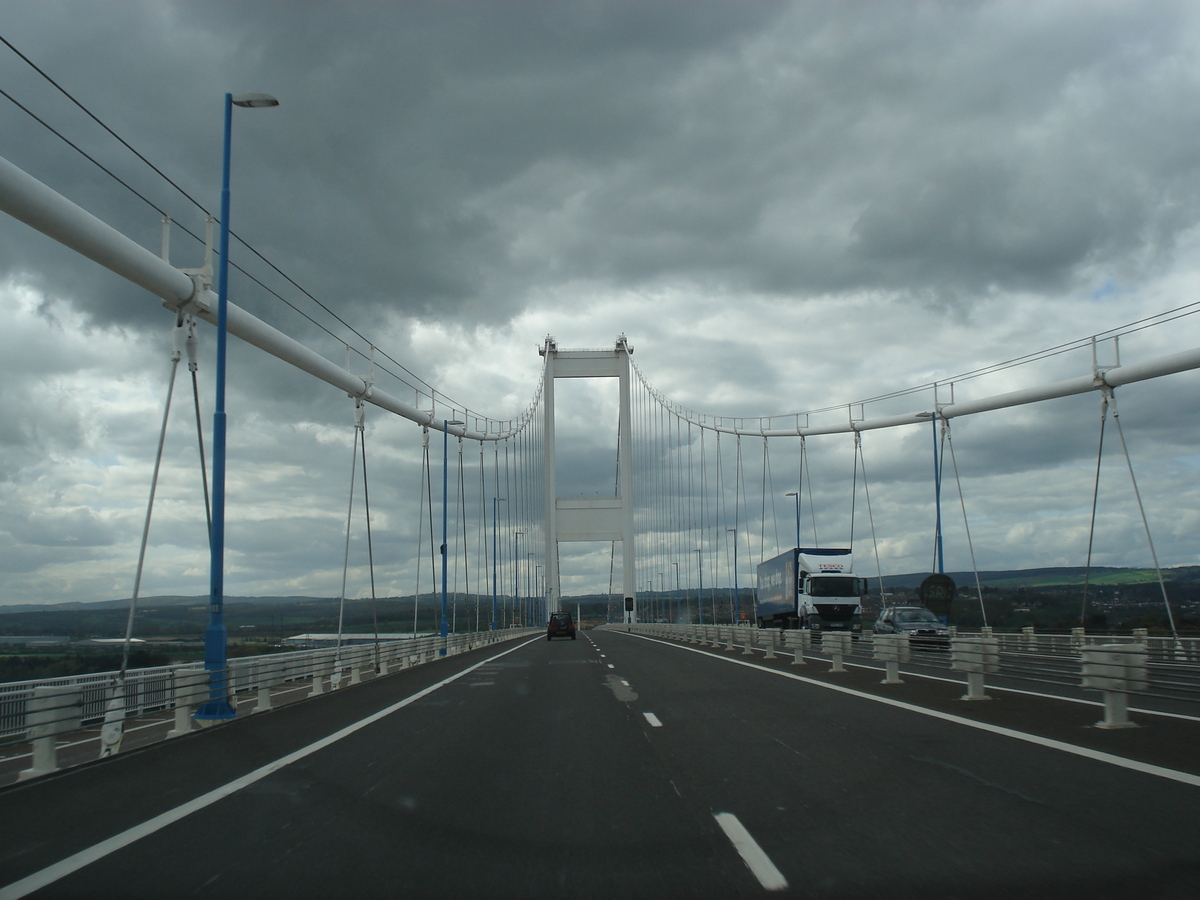 รูปถ่าย อังกฤษ(United Kingdom) เซเวิร์น  บริดจ์(Severn bridge) 2006-05 3