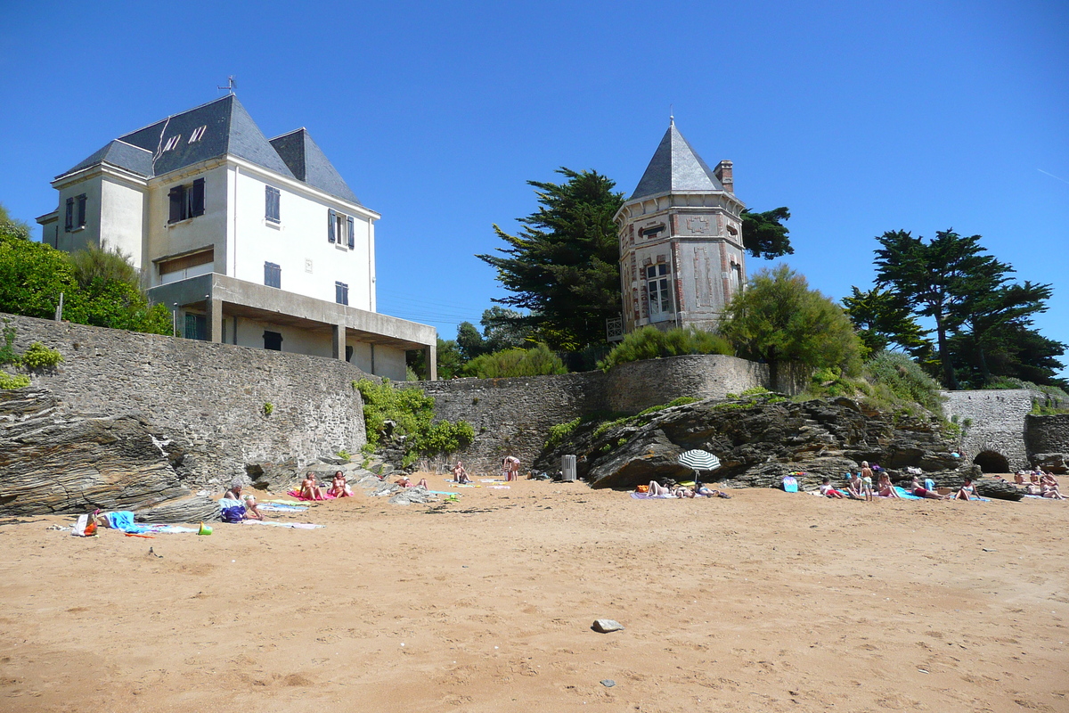รูปถ่าย ฝรั่งเศส(France) ปอร์นิค(Pornic) หาดกร็องด์วาเล(grandes vallees Beach) 2008-07 18