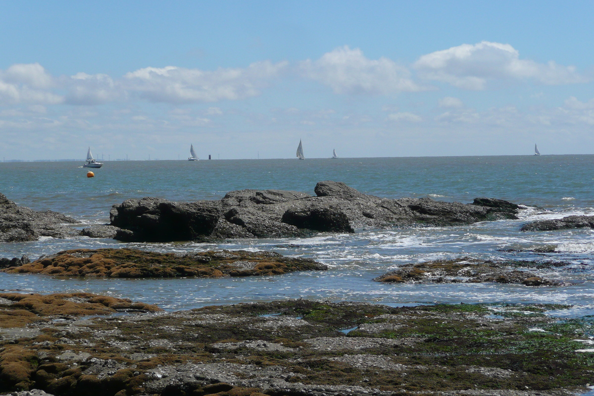 รูปถ่าย ฝรั่งเศส(France) ปอร์นิค(Pornic) หาดกร็องด์วาเล(grandes vallees Beach) 2008-07 30
