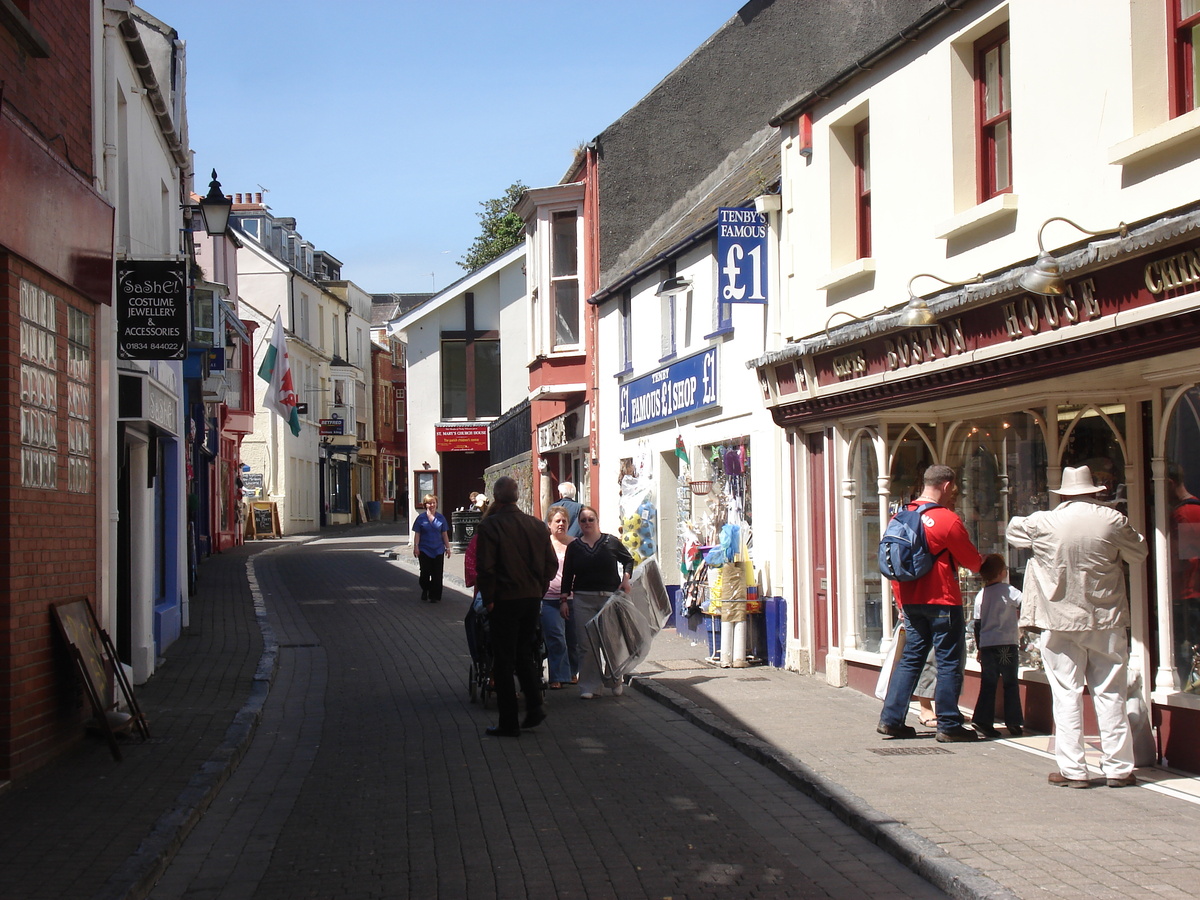 รูปถ่าย อังกฤษ(United Kingdom) เปมโบรคเชอร์(Pembrokeshire) เทนบี้(Tenby) 2006-05 76