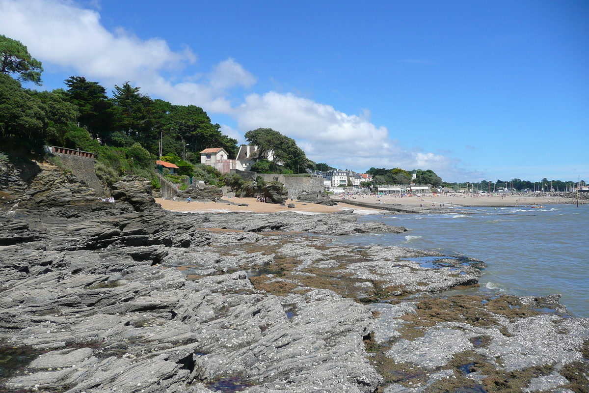 รูปถ่าย ฝรั่งเศส(France) ปอร์นิค(Pornic) หาดกร็องด์วาเล(grandes vallees Beach) 2008-07 25