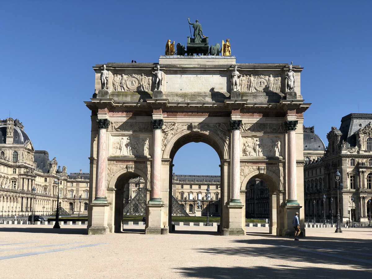 รูปถ่าย ฝรั่งเศส(France) ปารีสช่วงล็อกดาวน์(Paris lockdown) 2020-04 83