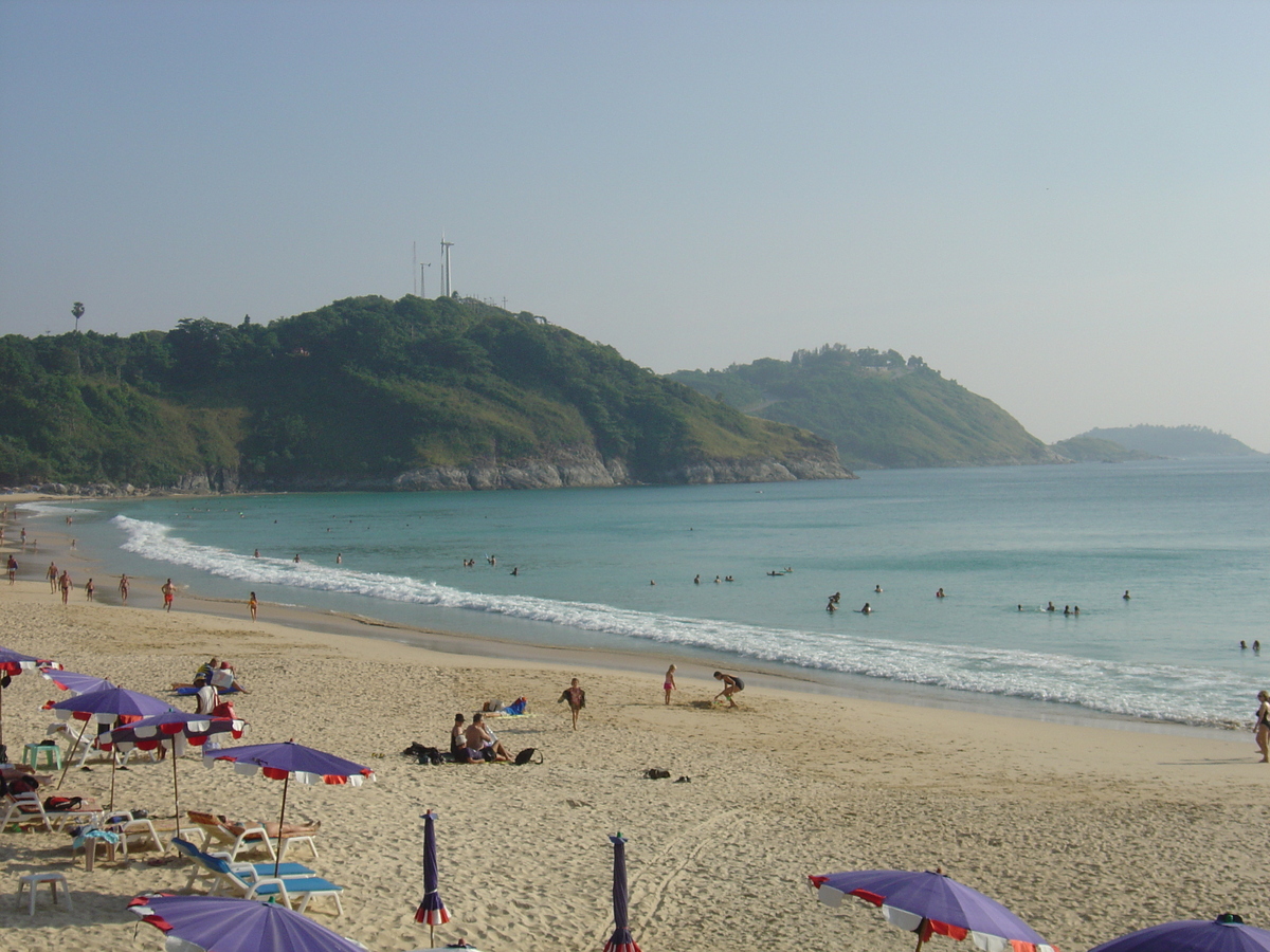 รูปถ่าย ไทย(Thailand) ภูเก็ต(Phuket) หาดในหาน(Nai Harn Beach) 2005-12 25