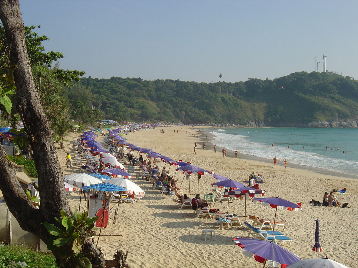 รูปถ่าย ไทย(Thailand) ภูเก็ต(Phuket) หาดในหาน(Nai Harn Beach) 2005-12 24