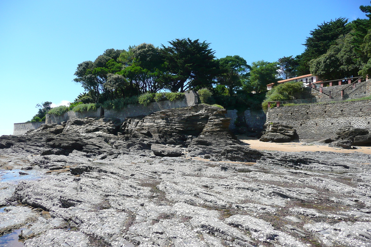 รูปถ่าย ฝรั่งเศส(France) ปอร์นิค(Pornic) หาดกร็องด์วาเล(grandes vallees Beach) 2008-07 28