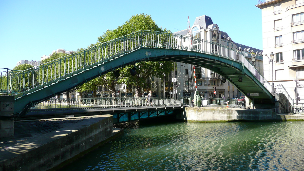 รูปถ่าย ฝรั่งเศส(France) ปารีส(Paris) คลองแซ็ง-มาร์แต็ง(Canal St Martin) 2007-08 35