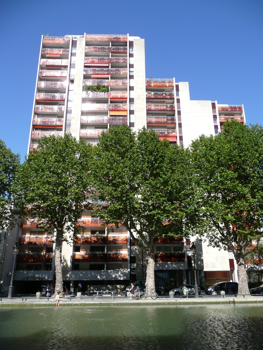 รูปถ่าย ฝรั่งเศส(France) ปารีส(Paris) คลองแซ็ง-มาร์แต็ง(Canal St Martin) 2007-08 14