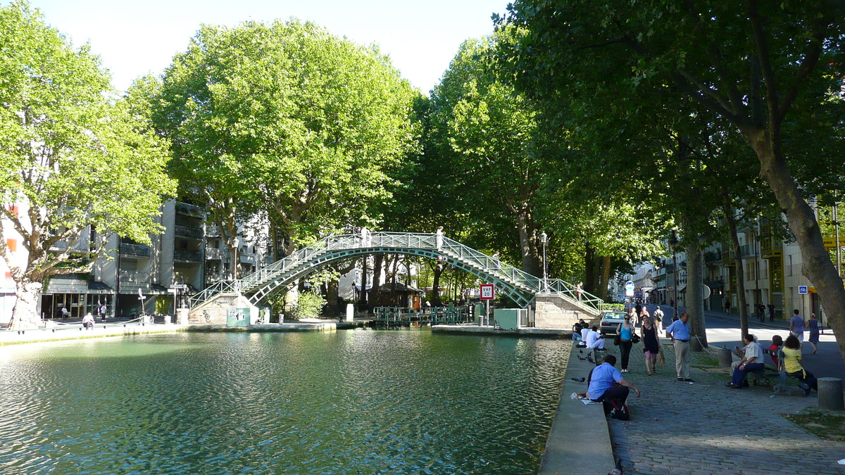 รูปถ่าย ฝรั่งเศส(France) ปารีส(Paris) คลองแซ็ง-มาร์แต็ง(Canal St Martin) 2007-08 18