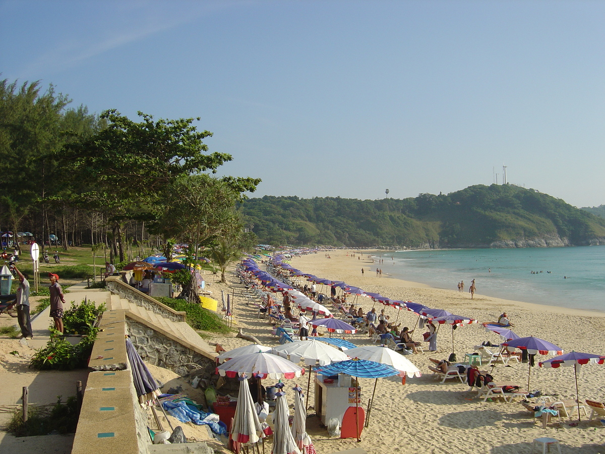 รูปถ่าย ไทย(Thailand) ภูเก็ต(Phuket) หาดในหาน(Nai Harn Beach) 2005-12 29