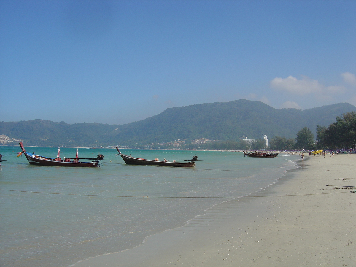 รูปถ่าย ไทย(Thailand) ภูเก็ต(Phuket) ป่าตอง(Patong) หาดทราย(Beach) 2005-12 27