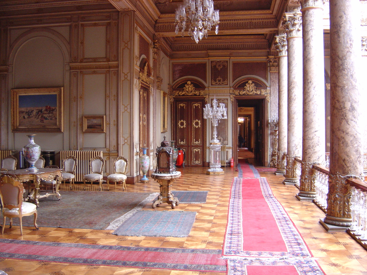 รูปถ่าย ตุรกี(Turkey) อิสตันบูล(Istanbul) พระราชวังโดลมาบาห์เช(Dolmabahce Palace) 2004-12 60