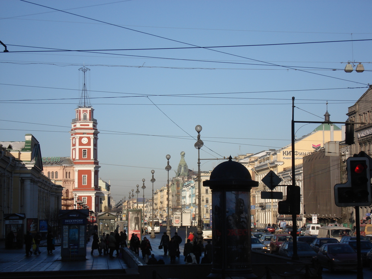 รูปถ่าย รัสเซีย(Russia) เซนต์ปีเตอร์สเบิร์ก(St Petersburg) ถนนเนฟสกี(Nevsky Prospect) 2006-03 7