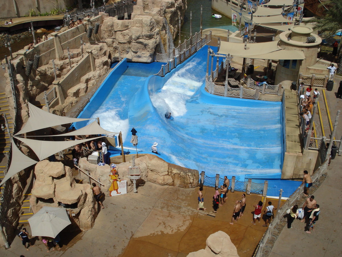 รูปถ่าย สหรัฐอาหรับเอมิเรตส์(United Arab Emirates) ดูไบ(Dubai) สวนน้ำไวลด์วาดี(Wild Wadi) 2007-03 38