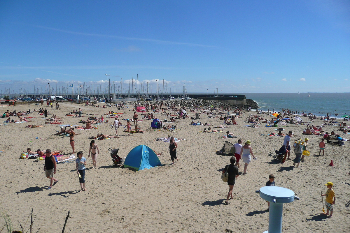รูปถ่าย ฝรั่งเศส(France) ปอร์นิค(Pornic) หาดโนแวยาร์(Noveillard Beach) 2008-07 5