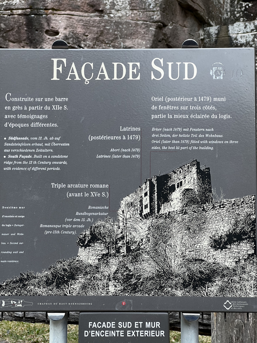 รูปถ่าย ฝรั่งเศส(France) ปราสาทโอ-เคอนิกส์บูร์ก(Koenigsbourg Castle) 2023-10 26