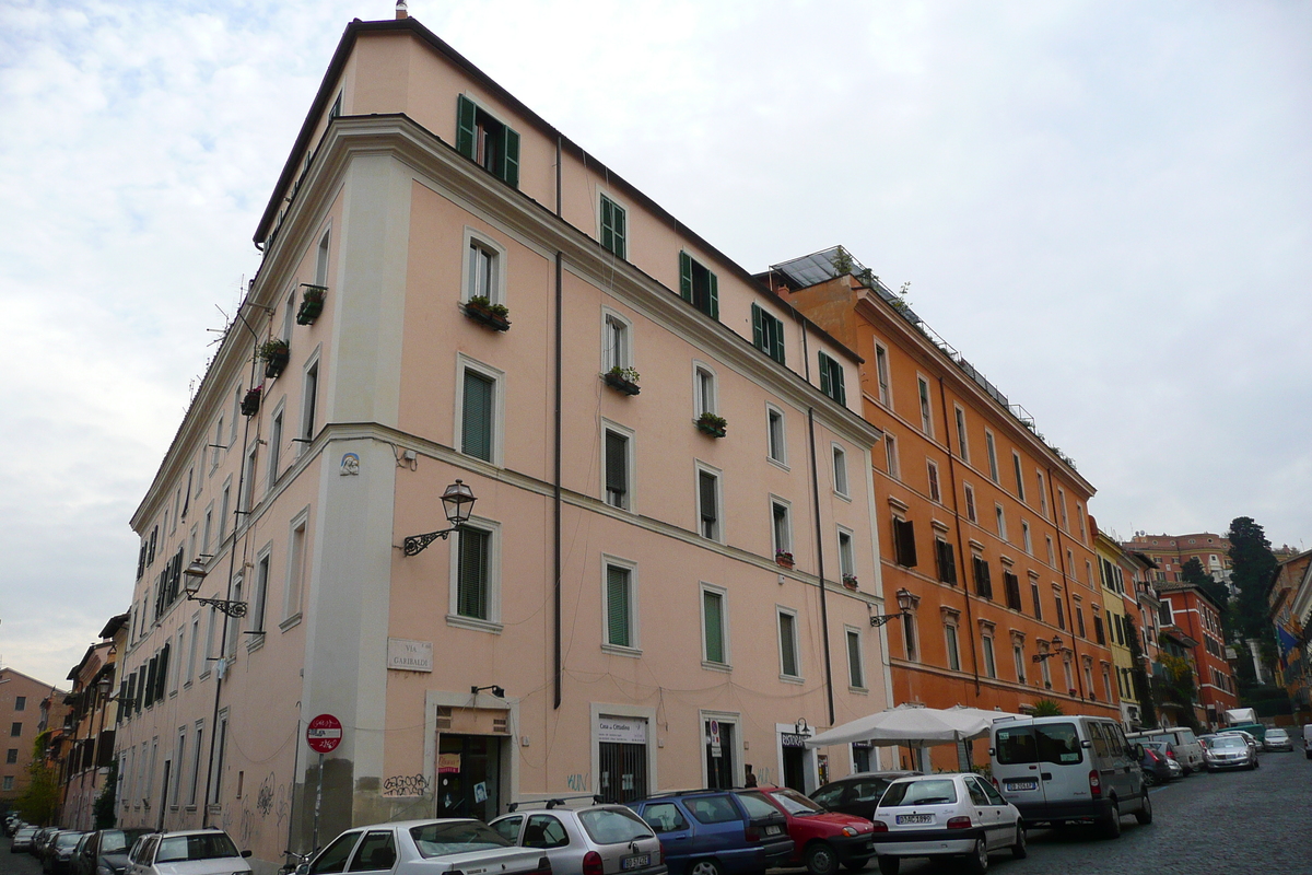 รูปถ่าย อิตาลี(Italy) โรม(Rome) ถนนการีบัลดี(Via Garibaldi) 2007-11 49