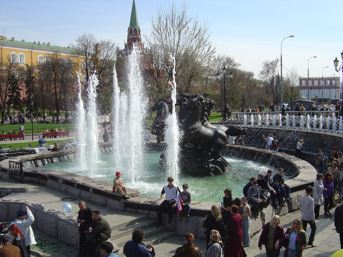 รูปถ่าย รัสเซีย(Russia) มอสโก(Moscow) จตุรัสแดง(Red Square) 2005-04 131
