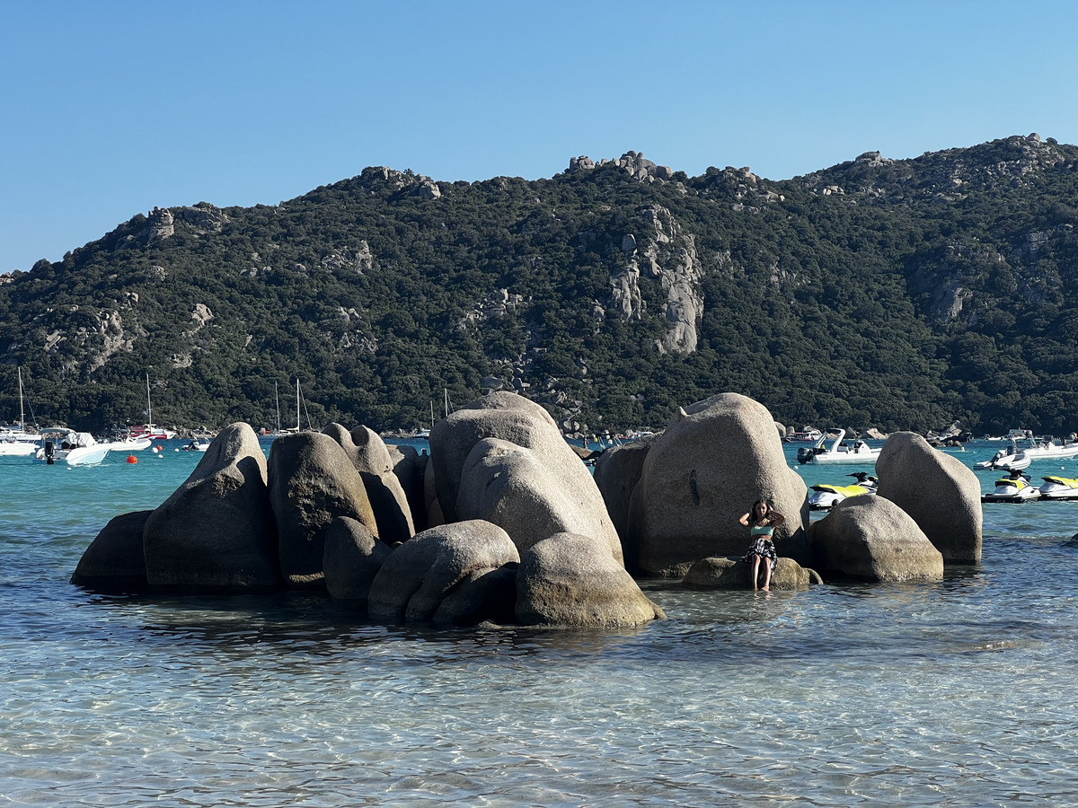 รูปถ่าย ฝรั่งเศส(France) คอร์สิคา(Corsica) หาดซันตาจูเลีย(Santa Giulia Beach) 2022-07 19