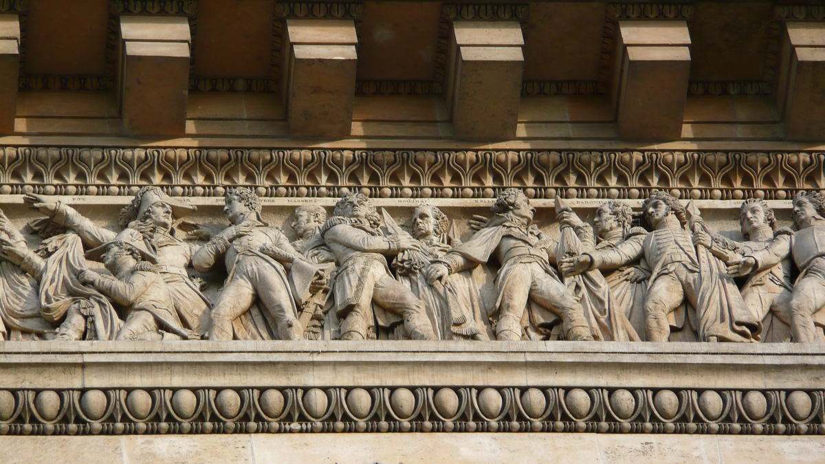 รูปถ่าย ฝรั่งเศส(France) ปารีส(Paris) ประตูชัย(Etoile and Arc de Triomphe) 2007-06 3