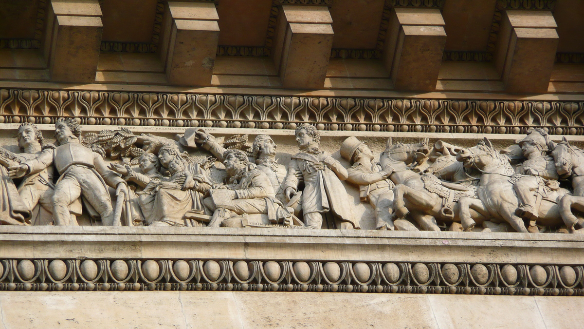 รูปถ่าย ฝรั่งเศส(France) ปารีส(Paris) ประตูชัย(Etoile and Arc de Triomphe) 2007-06 0