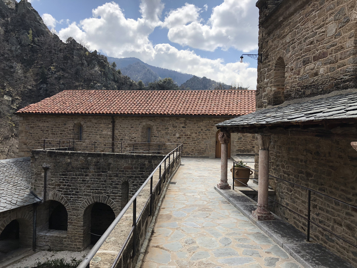 รูปถ่าย ฝรั่งเศส(France) แอบบีแซ็งมาร์แต็งดูกานีกู(Abbaye Saint Martin du Canigou) 2018-04 143