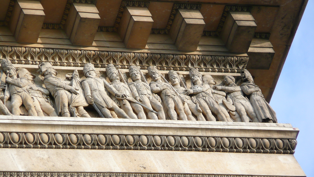 รูปถ่าย ฝรั่งเศส(France) ปารีส(Paris) ประตูชัย(Etoile and Arc de Triomphe) 2007-06 26