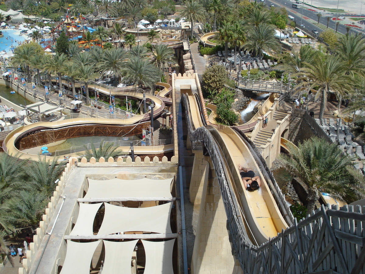 รูปถ่าย สหรัฐอาหรับเอมิเรตส์(United Arab Emirates) ดูไบ(Dubai) สวนน้ำไวลด์วาดี(Wild Wadi) 2007-03 40