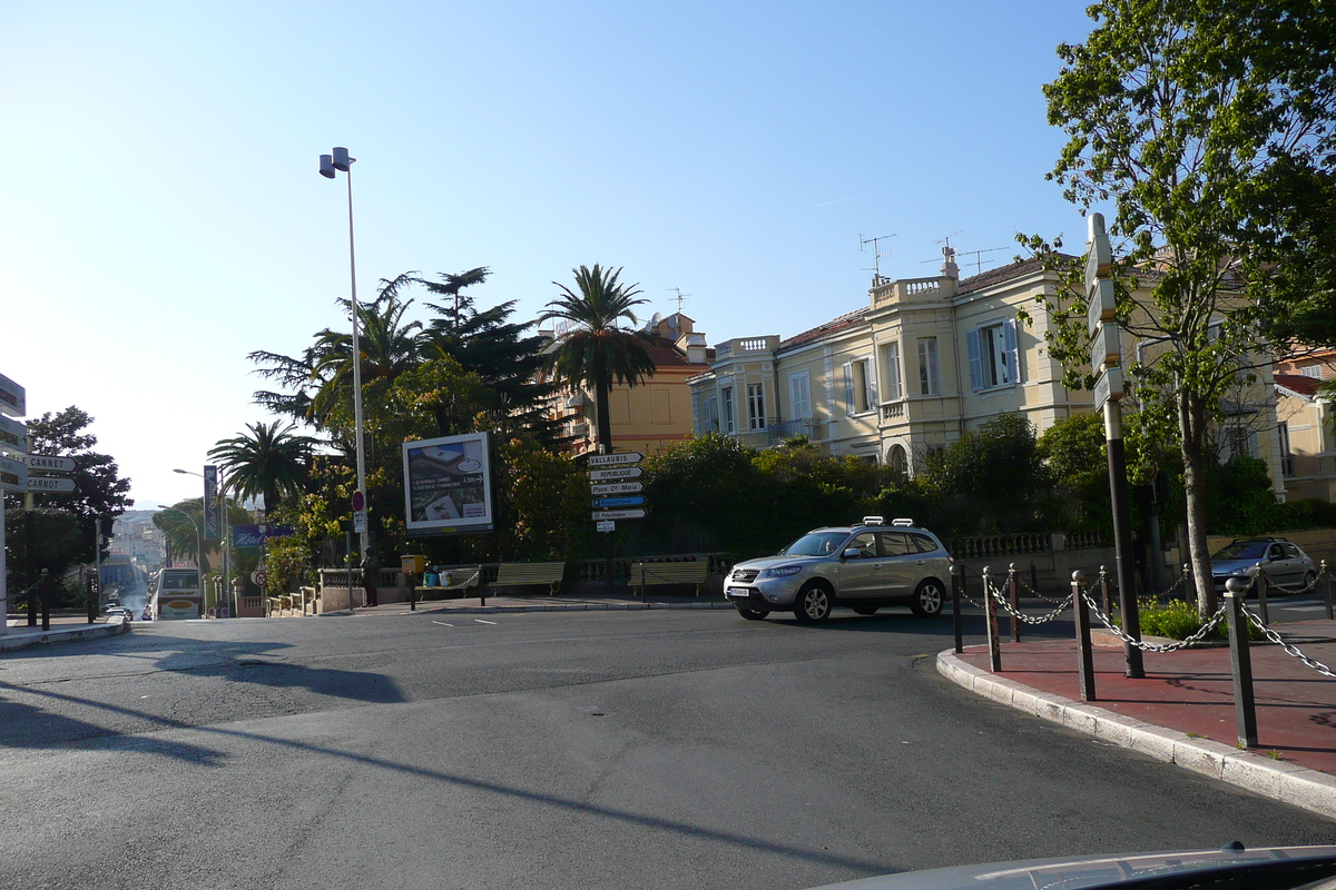 รูปถ่าย ฝรั่งเศส(France) คานส์(Cannes) ถนนดาลซัส(Boulevard D'Alsace) 2008-03 17