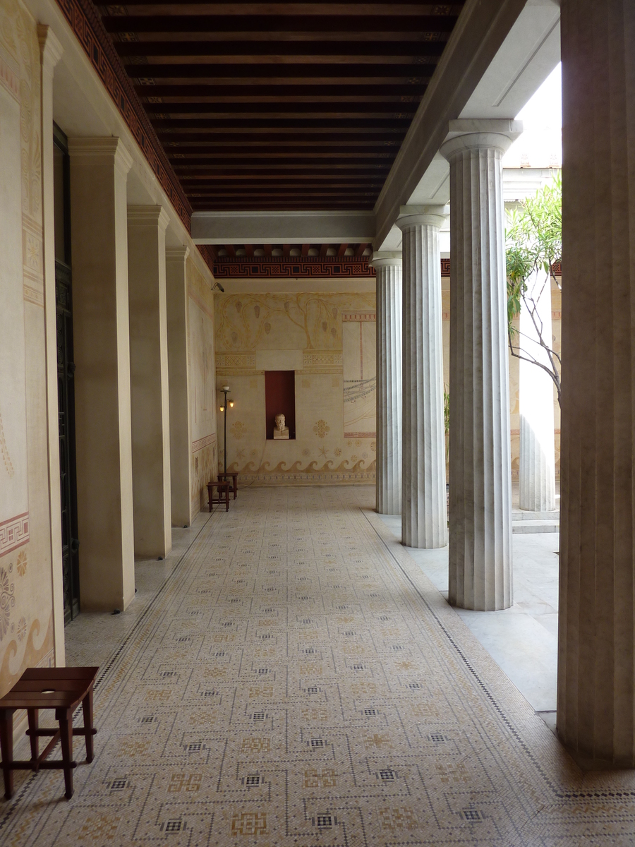 รูปถ่าย ฝรั่งเศส(France) โบลีเยอ-ซูร์-แมร์(Beaulieu sur Mer) วิลลาเกรีลอส(Villa Kerylos) 2009-05 124