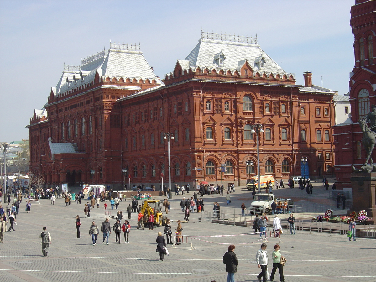 รูปถ่าย รัสเซีย(Russia) มอสโก(Moscow) จตุรัสแดง(Red Square) 2005-04 134