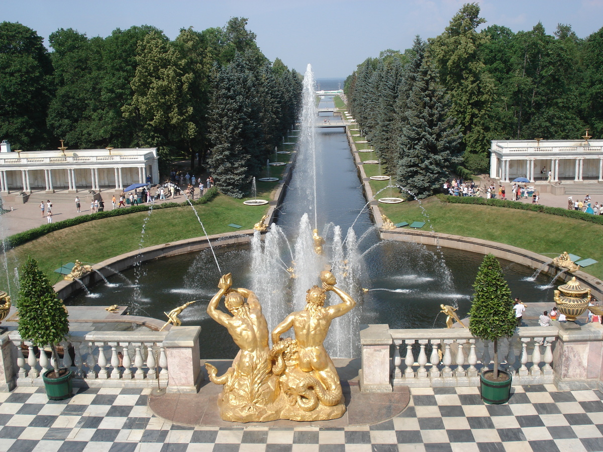 รูปถ่าย รัสเซีย(Russia) เปโทรดโวเรทส์(Petrodvorets) 2006-07 86