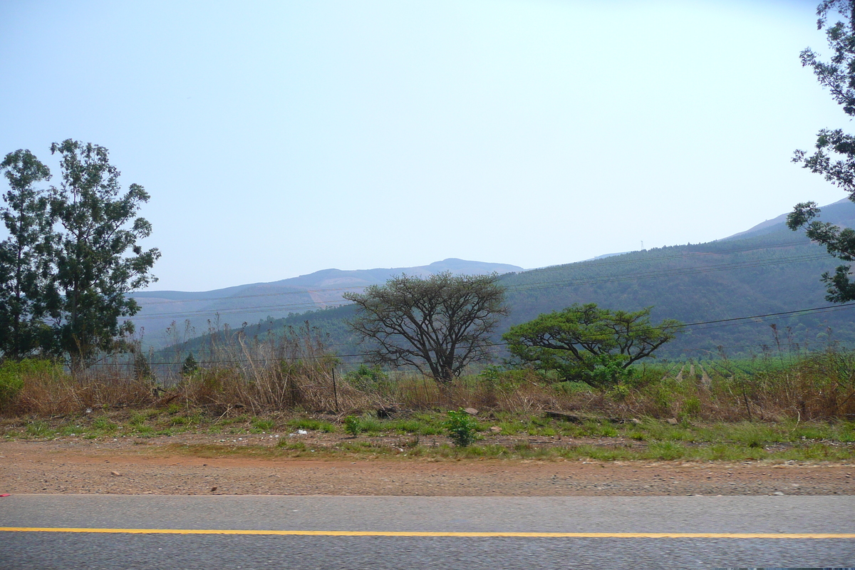 รูปถ่าย แอฟริกาใต้(South Africa) ถนนจากเนลสปรุตไปโจฮันเนสเบิร์ก(Nelspruit to Johannesburg road) 2008-09 9