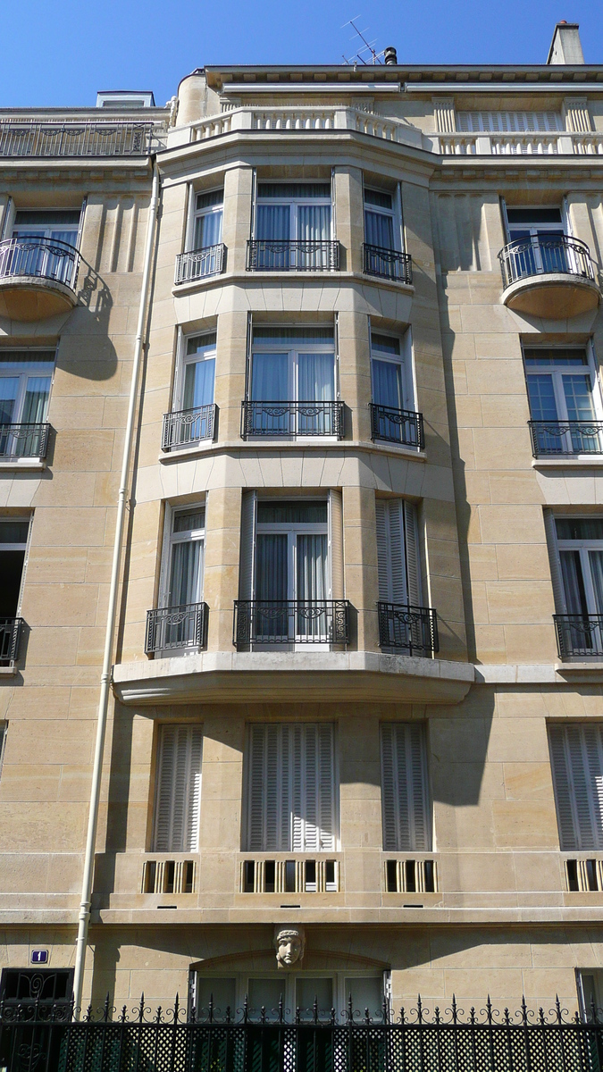 รูปถ่าย ฝรั่งเศส(France) ปารีส(Paris) คุ้มที่ 16(16th Arrondissement) ถนนด็องดีเญ(Rue D'Andigne) 2007-08 12