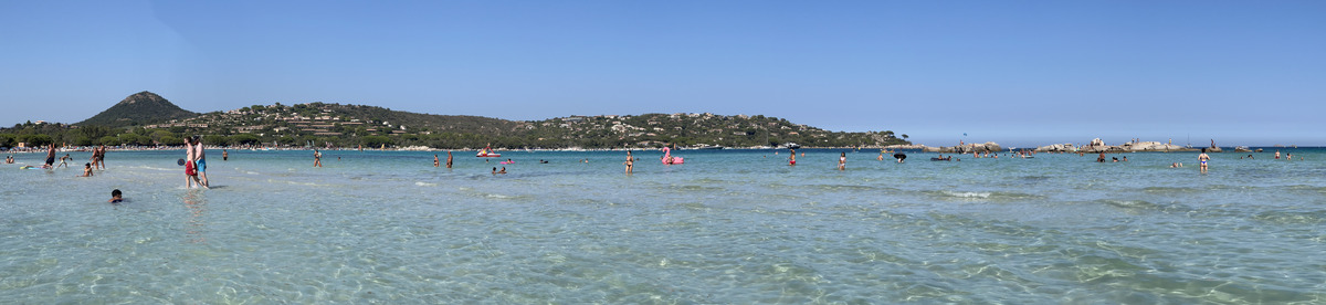 รูปถ่าย ฝรั่งเศส(France) คอร์สิคา(Corsica) หาดซันตาจูเลีย(Santa Giulia Beach) 2023-06 17