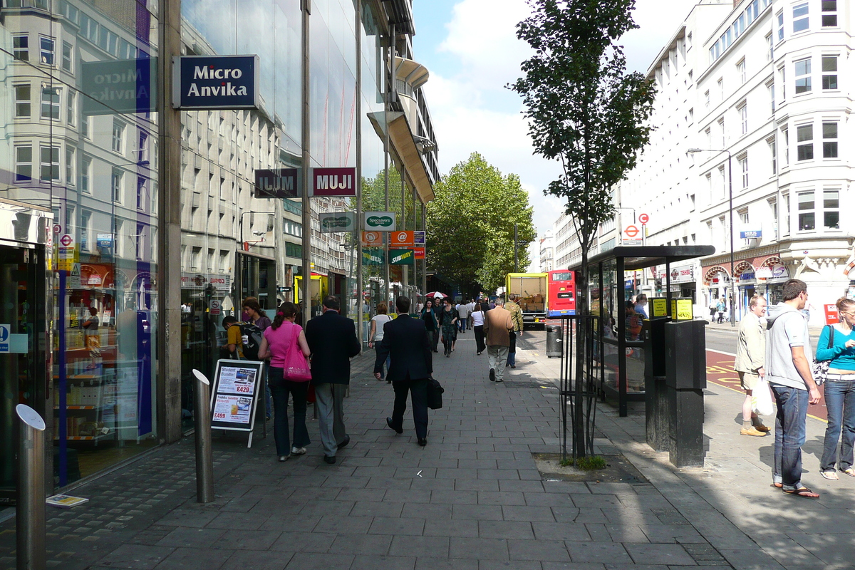 รูปถ่าย อังกฤษ(United Kingdom) ลอนดอน(London) ถนนท็อตแนมคอร์ต(Tottenham Court Road) 2007-09 48