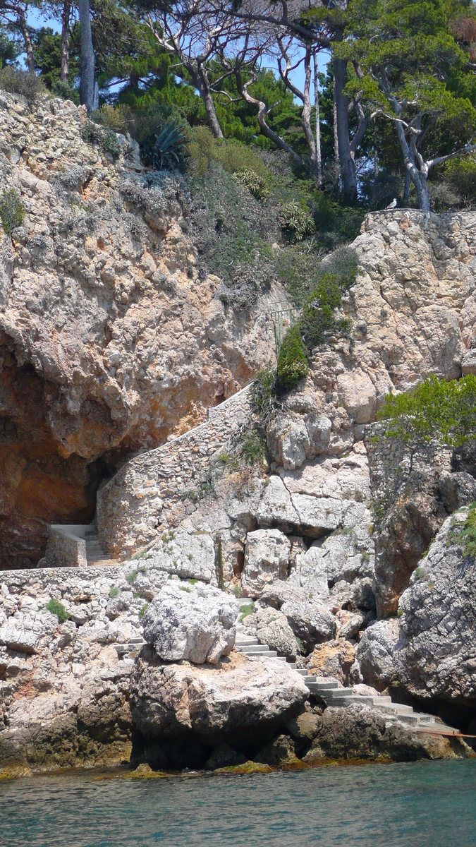รูปถ่าย ฝรั่งเศส(France) แหลมอ็องตีบ(Cap d'Antibes) อ่าวลาร์ฌ็องโฟ(Anse de l'Argent Faux) 2007-07 36