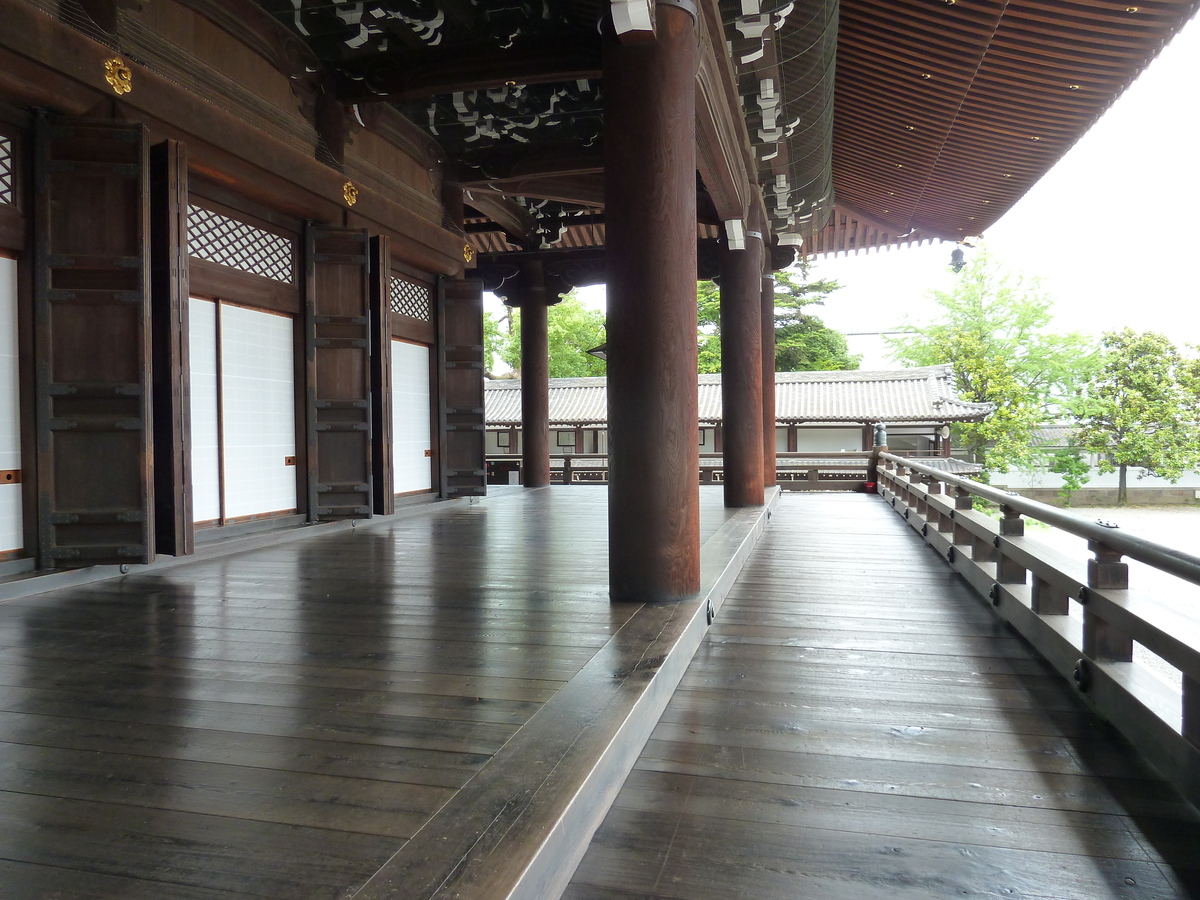 รูปถ่าย ญี่ปุ่น(Japan) เกียวโต(Kyoto) วัดฮิงาชิฮงกันจิ(Higashi Honganji Temple) 2010-06 20
