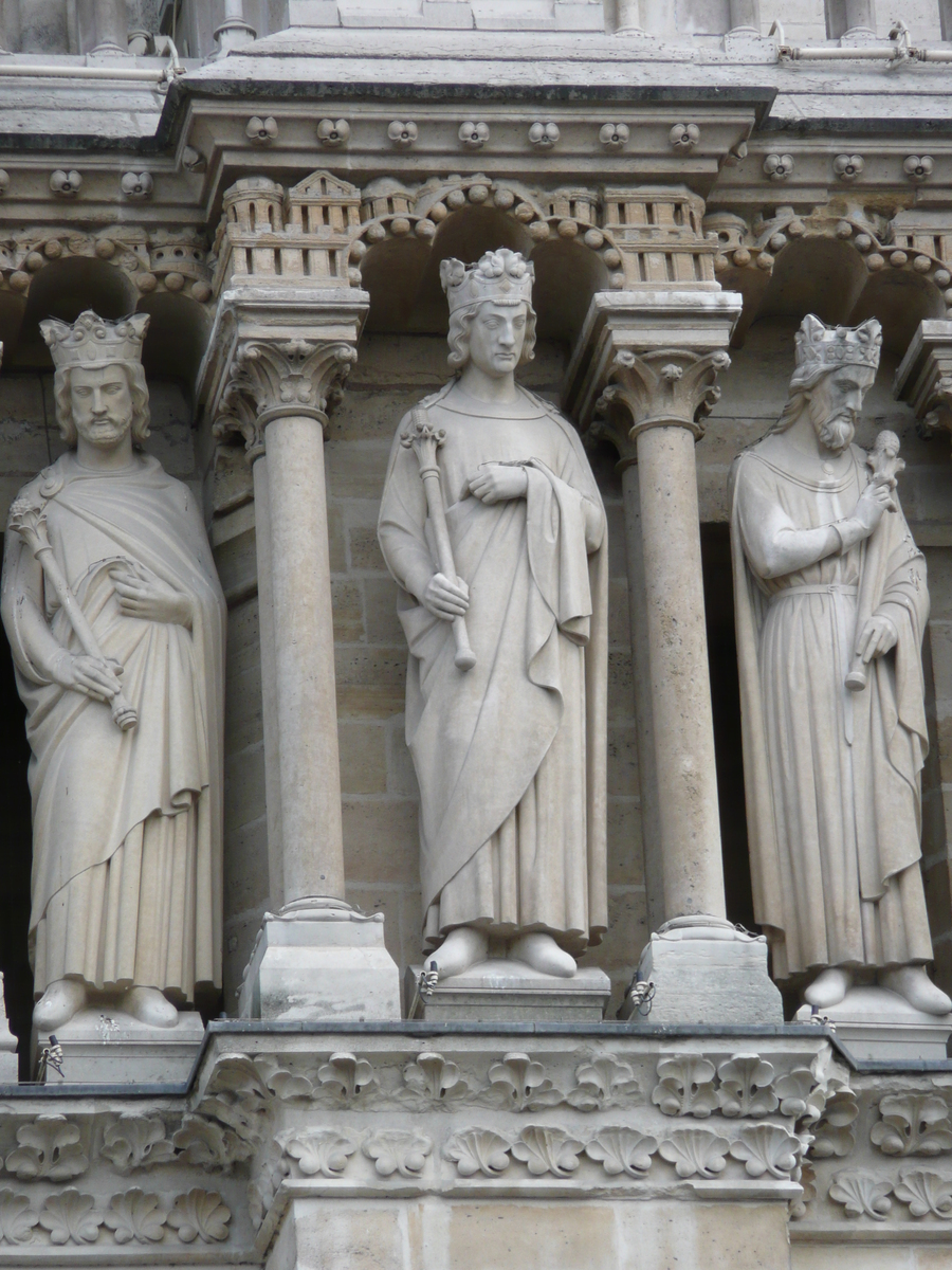 รูปถ่าย ฝรั่งเศส(France) ปารีส(Paris) มหาวิหารน็อทร์-ดาม(Notre Dame) 2007-05 1