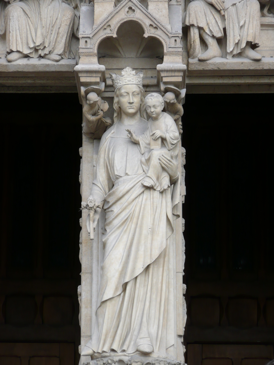 รูปถ่าย ฝรั่งเศส(France) ปารีส(Paris) มหาวิหารน็อทร์-ดาม(Notre Dame) 2007-05 245