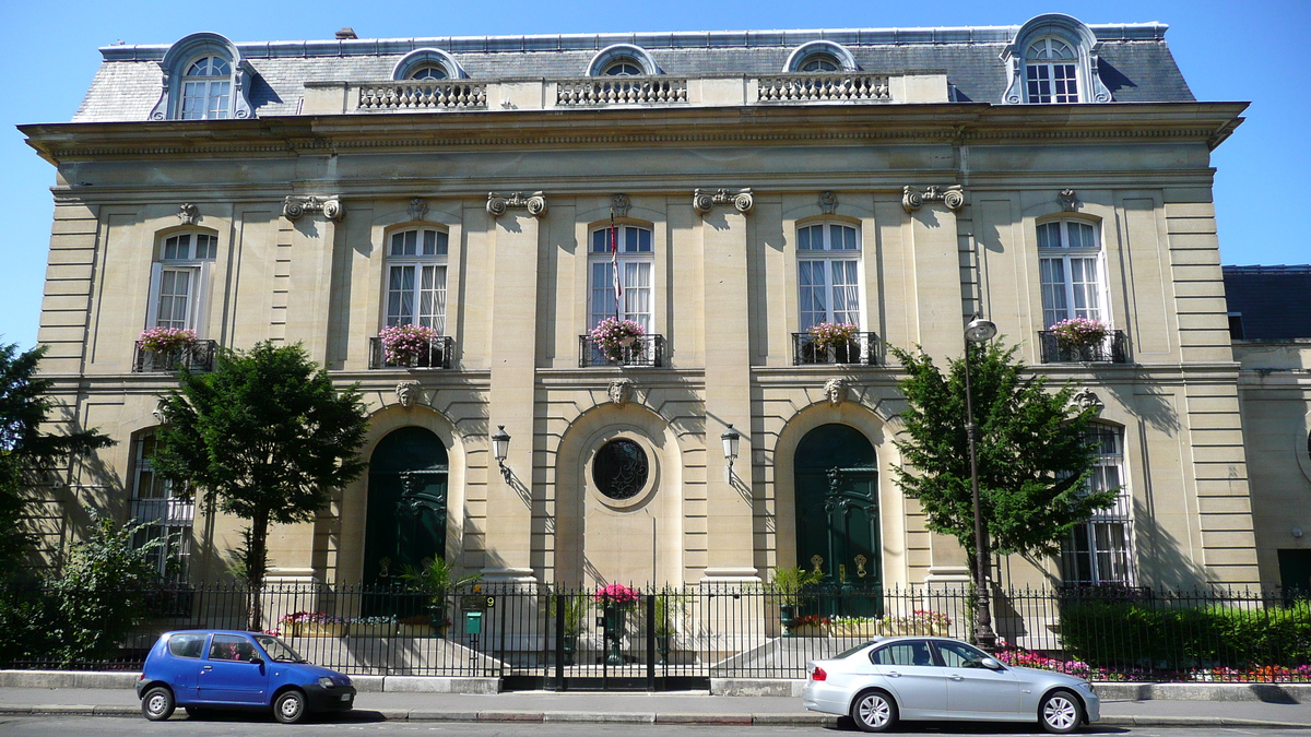 รูปถ่าย ฝรั่งเศส(France) ปารีส(Paris) คุ้มที่ 16(16th Arrondissement) ถนนด็องดีเญ(Rue D'Andigne) 2007-08 21