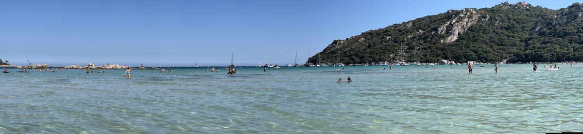 รูปถ่าย ฝรั่งเศส(France) คอร์สิคา(Corsica) หาดซันตาจูเลีย(Santa Giulia Beach) 2023-06 23