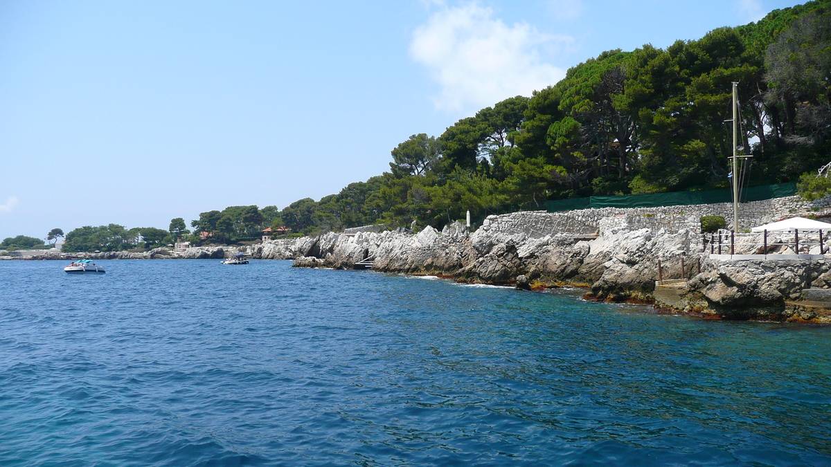 รูปถ่าย ฝรั่งเศส(France) แหลมอ็องตีบ(Cap d'Antibes) อ่าวลาร์ฌ็องโฟ(Anse de l'Argent Faux) 2007-07 43