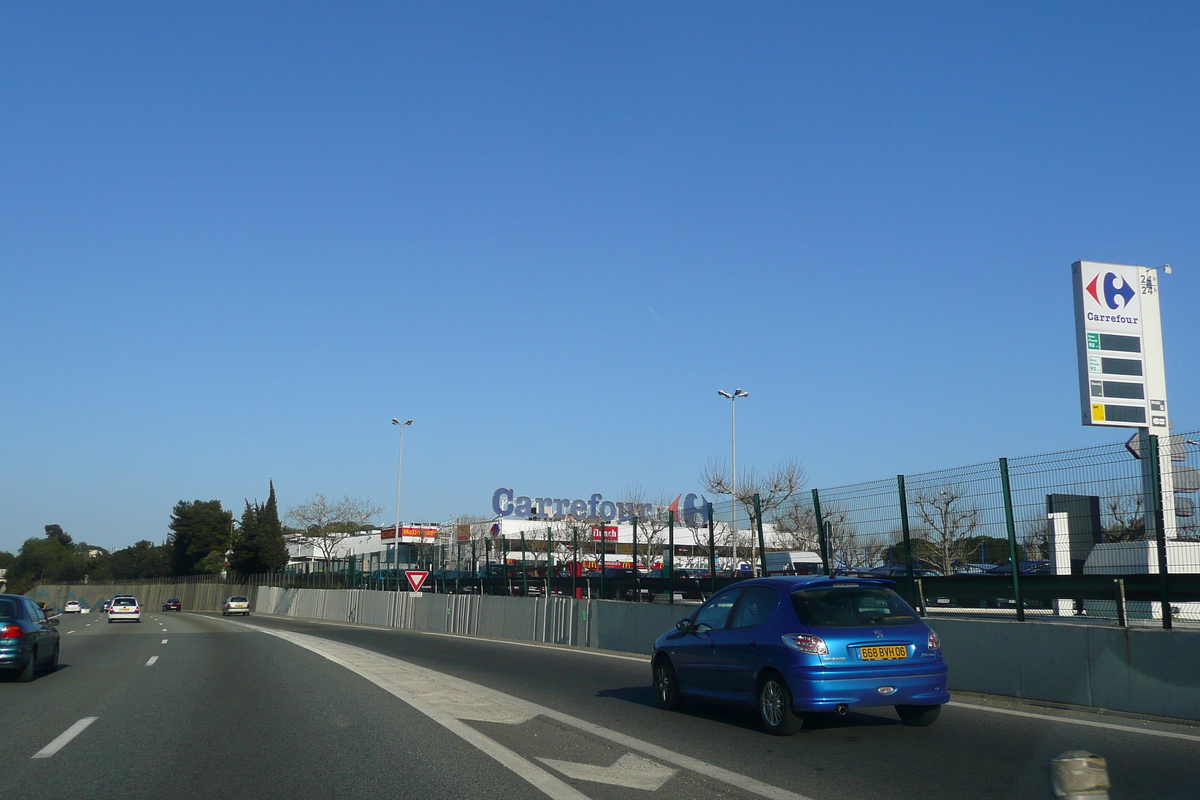 รูปถ่าย ฝรั่งเศส(France) เฟรนช์ริวิเอรา(French Riviera) ถนนจากคานส์ไปกาญ(Cannes to Cagnes road) 2008-03 11