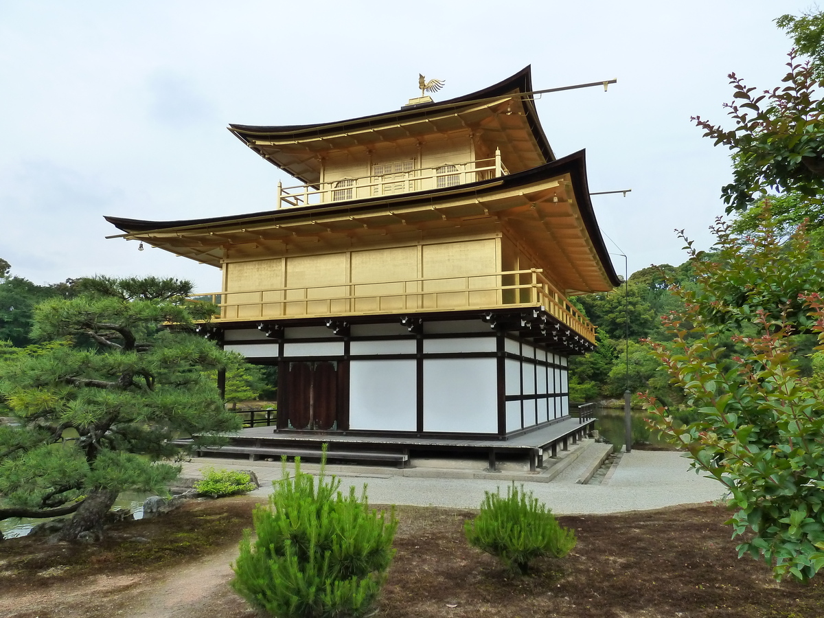 รูปถ่าย ญี่ปุ่น(Japan) เกียวโต(Kyoto) วัดคินกะกุจิ (ศาลาทอง)(Kinkakuji Temple(Golden Pavilion)) 2010-06 75
