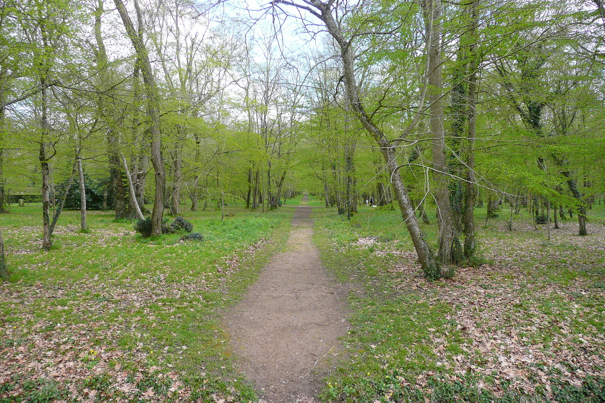 รูปถ่าย ฝรั่งเศส(France) ปราสาทเชอนงโซ(Chenonceau Castle) สวนปราสาทเชอนงโซ(Gardens of Chenonceau) 2008-04 28