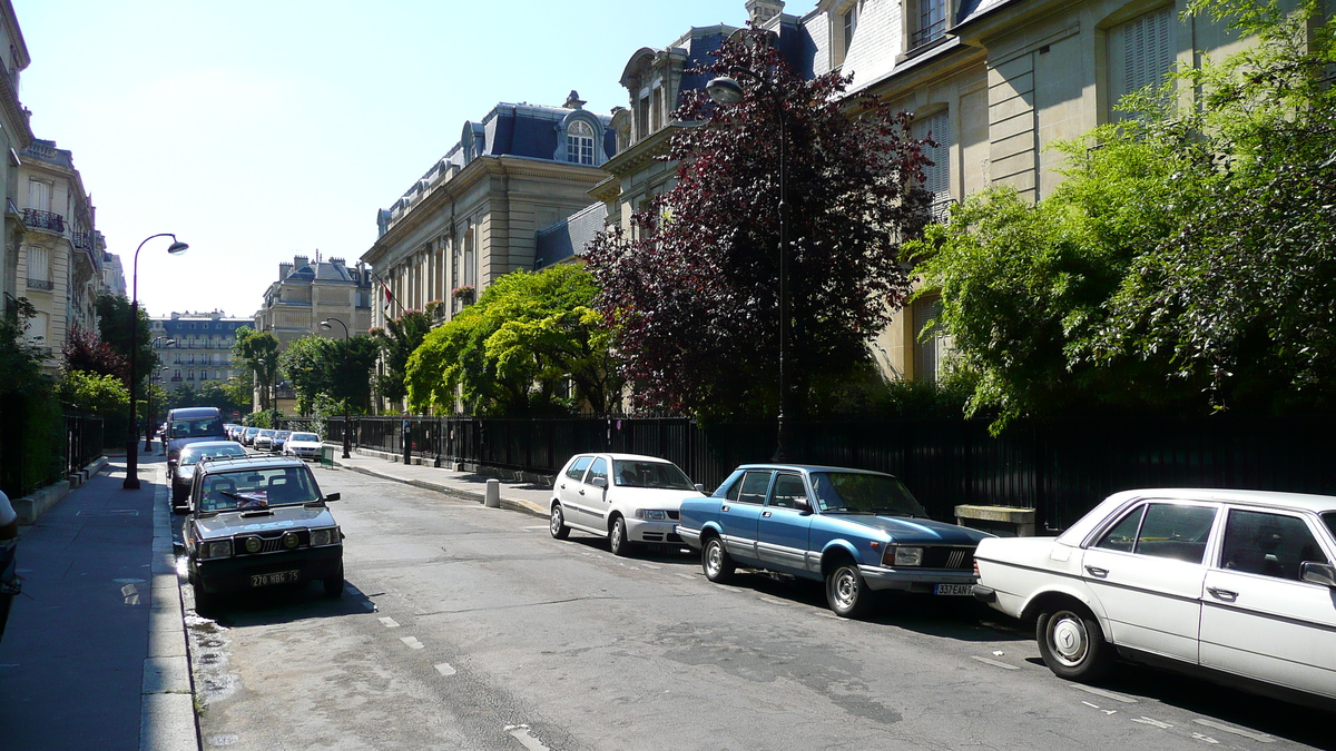 รูปถ่าย ฝรั่งเศส(France) ปารีส(Paris) คุ้มที่ 16(16th Arrondissement) ถนนด็องดีเญ(Rue D'Andigne) 2007-08 8