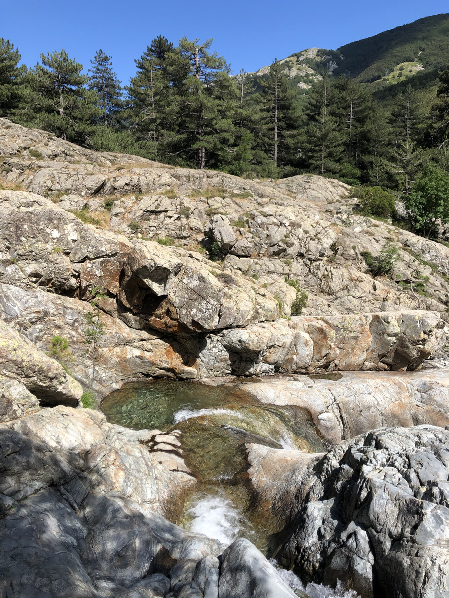 รูปถ่าย ฝรั่งเศส(France) คอร์สิคา(Corsica) น้ำตกเดซองเกล(Cascade des Anglais) 2020-07 18