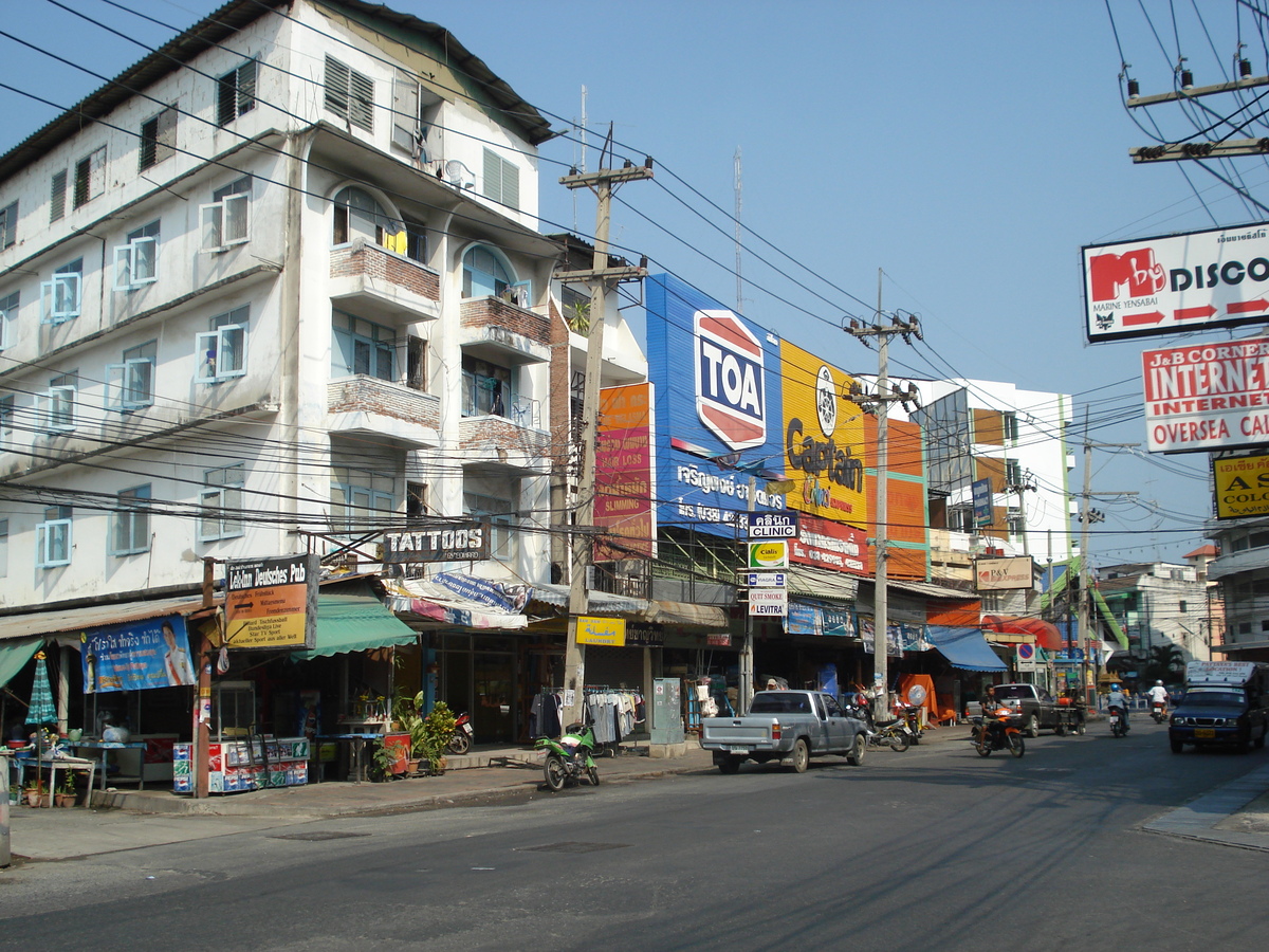 รูปถ่าย ไทย(Thailand) พัทยา(Pattaya) ถนนพัทยาสาย 2(Pattaya 2nd road) 2008-01 119