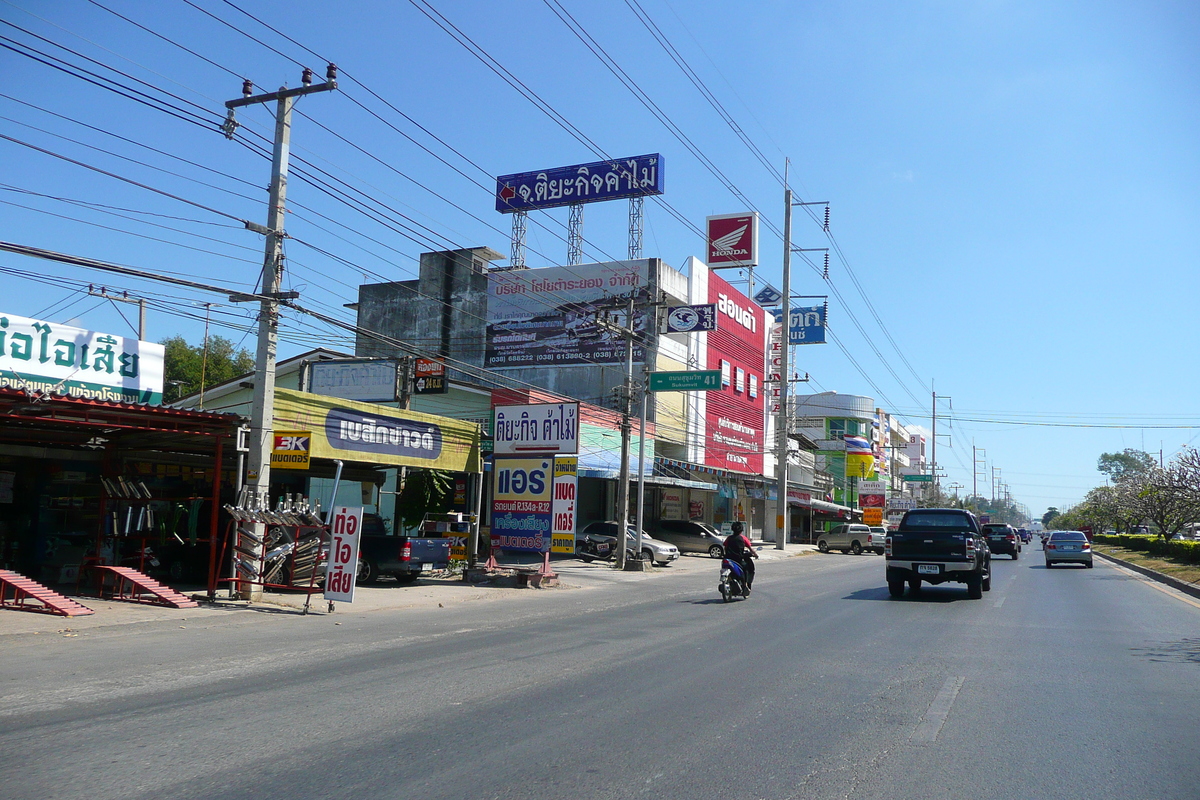 รูปถ่าย ไทย(Thailand) ถนนจากพัทยาไปเกาะเสม็ด(Pattaya to Ko Samet road) 2008-12 35