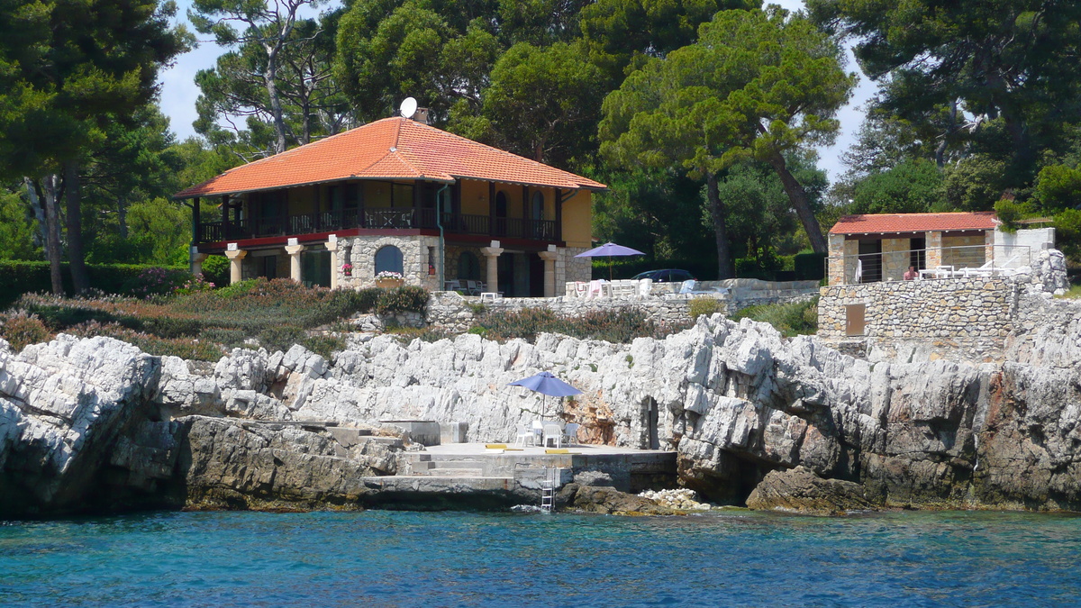 รูปถ่าย ฝรั่งเศส(France) แหลมอ็องตีบ(Cap d'Antibes) อ่าวลาร์ฌ็องโฟ(Anse de l'Argent Faux) 2007-07 50